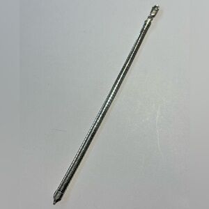 925 Milor Flat Omega Type Mesh Chain Bracelet Sterling Unisex